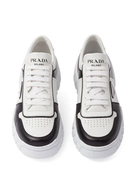 prada low top sneakers white.